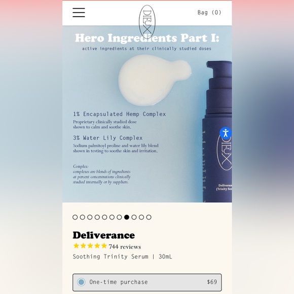 DELIVERANCE Soothing Trinity Serum | 30mL - Picture 5 of 12